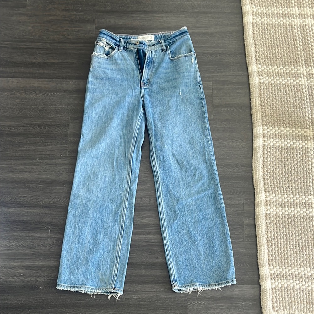 Abercrombie The 90s Relaxed Jean High Rise 25XS Curve Love